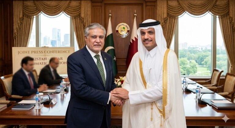 Qatar lauds Pakistan’s peace efforts as FM Dar strengthens regional diplomatic ties amid Middle East tensions
