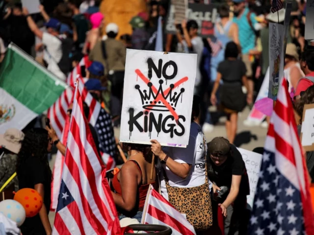 Thousands of rallies planned in US cities for ‘No Kings’ protest against Trump