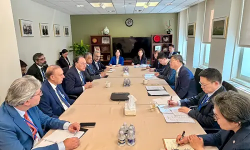 Aurangzeb praises Beijing’s backing of Pakistan’s IMF programme in talks with Chinese counterpart