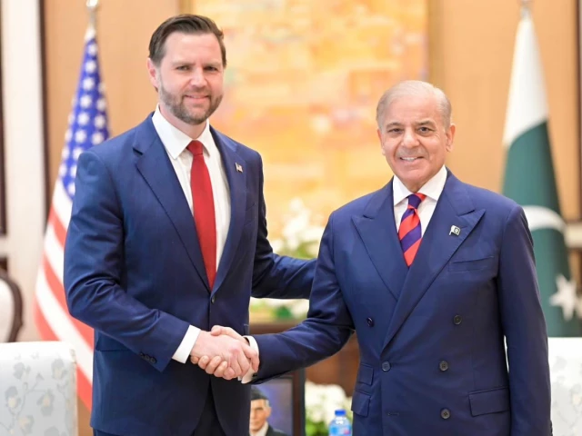 PM Shehbaz calls on US VP Vance as Islamabad hosts US-Iran dialogue