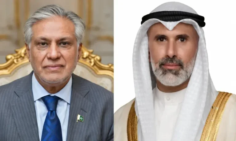 Dar discusses Middle East crisis and economic fallout with Kuwaiti FM: FO