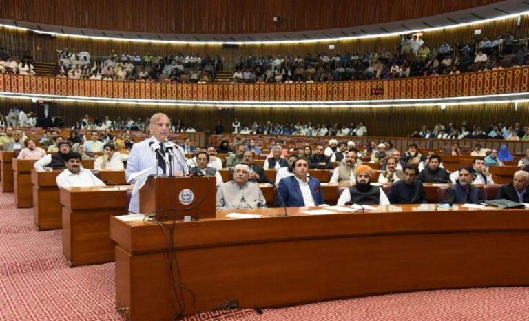 Achakzai questions state policy as Shehbaz vows response in NA