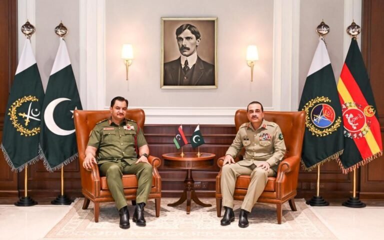 CDF Munir, Libyan military leader vow stronger defence ties