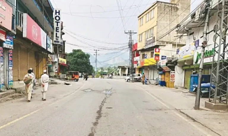 JAAC strike shutters Muzaffarabad, no demonstrations reported